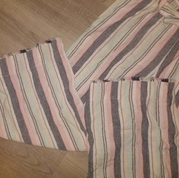 NWOT Cloth & Stone Striped Tank Jumpsuit - Picture 4 of 4